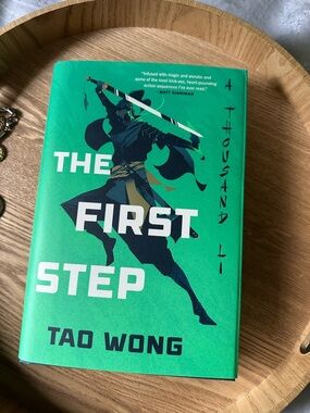 “The First Step” by Tao Wong - Green Hardcover